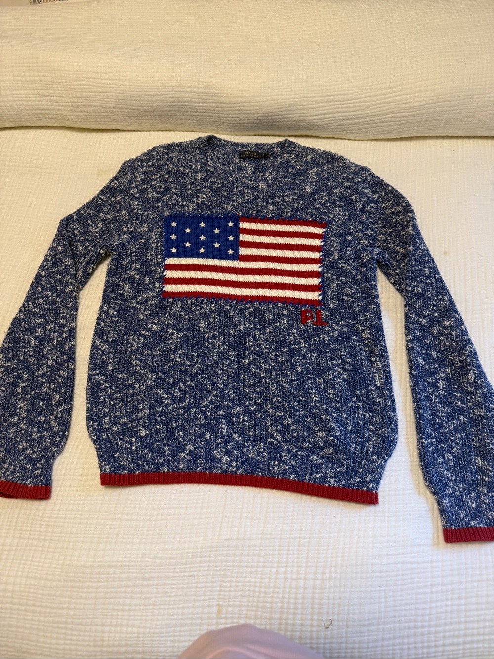Polo Ralph Lauren Women’s American Flag Sweater Small